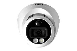 4K Ultra HD Active Deterrence Dome Security Camera