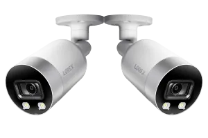 4K Ultra HD Smart Deterrence IP Camera with Color Night Vision (2-pack)