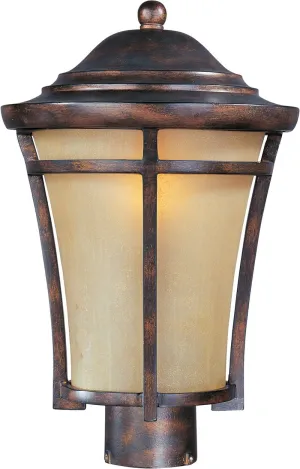 Balboa VX 15.5" Single Light Outdoor Post Mount in Copper Oxide