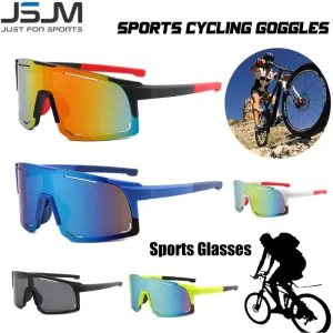 JSJM Cycling Sunglasses Outdoor Sports Windproof Dustproof Goggles Camping Climbing Fishing Glasses Mountain Protective Eyewear