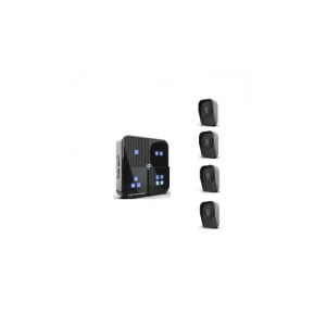 Reptronic 4x Wireless motion sensors with indication receiver alarm RPTDP03