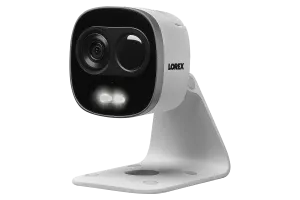 WiFi HD Outdoor Camera with Motion Activated Bright White Light, Two Way Audio, 65FT Night Vision